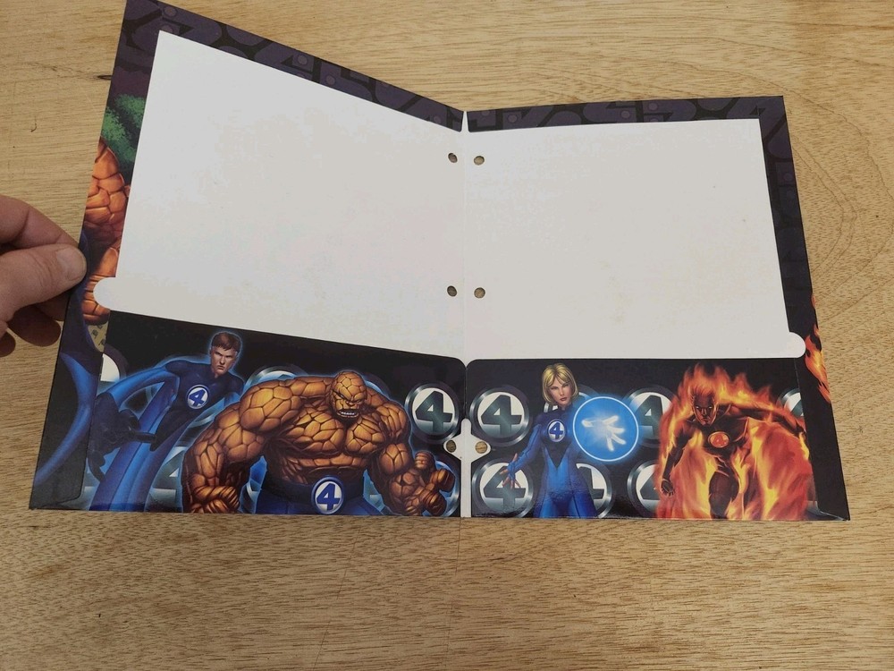 2005 Marvel Fantastic Four 2-Pocket Folder