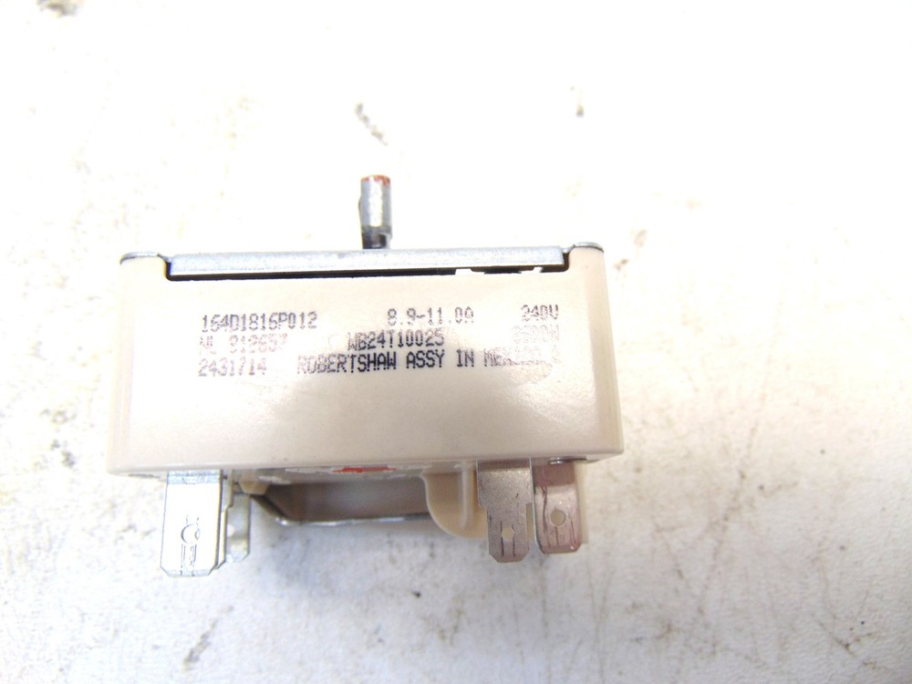 GE Electric Range JB256DM4WW Surface Element Control Switch 2600W