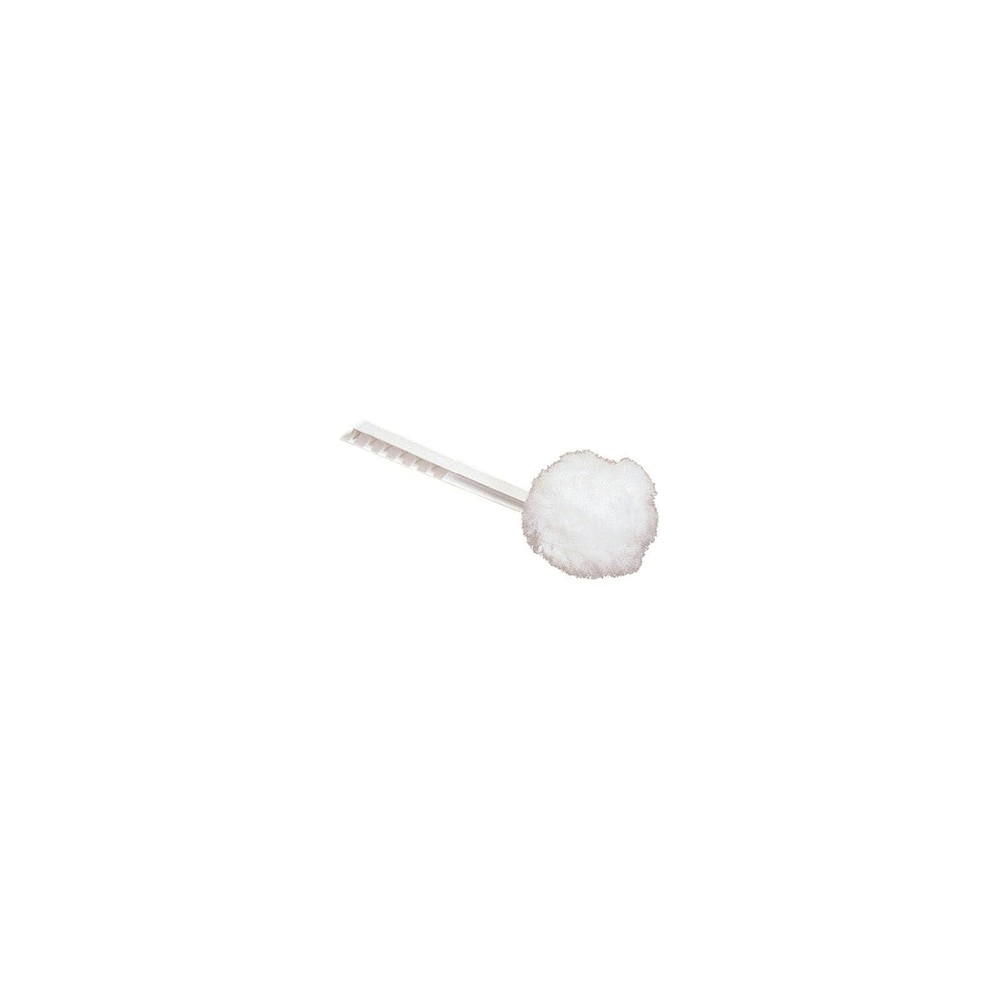Bowl Mop, 19"H, 15"W, 12"L, Polypropylene, White