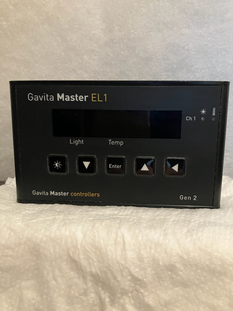 Gavita Master Controller EL1 Gen 2 Temperature Control Grow Light Black