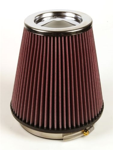 High-Flow Original Lifetime Universal Clamp-On Air Filter: High Performance,