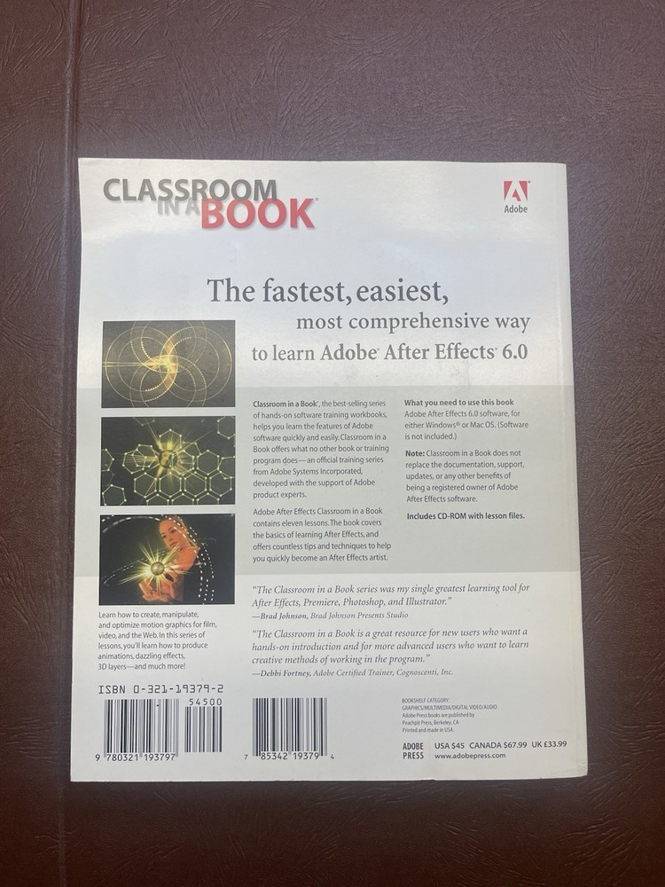 Adobe After Effects 6.5 Professional for Windows Education Version w/ Serial Num