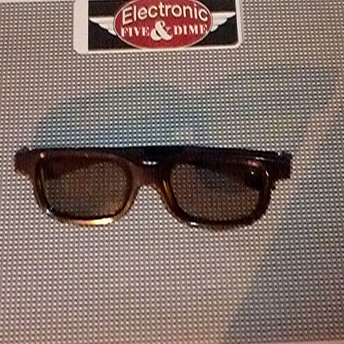 REAL D PASSIVE 3D Glasses - Black 2PCS PER LOT
