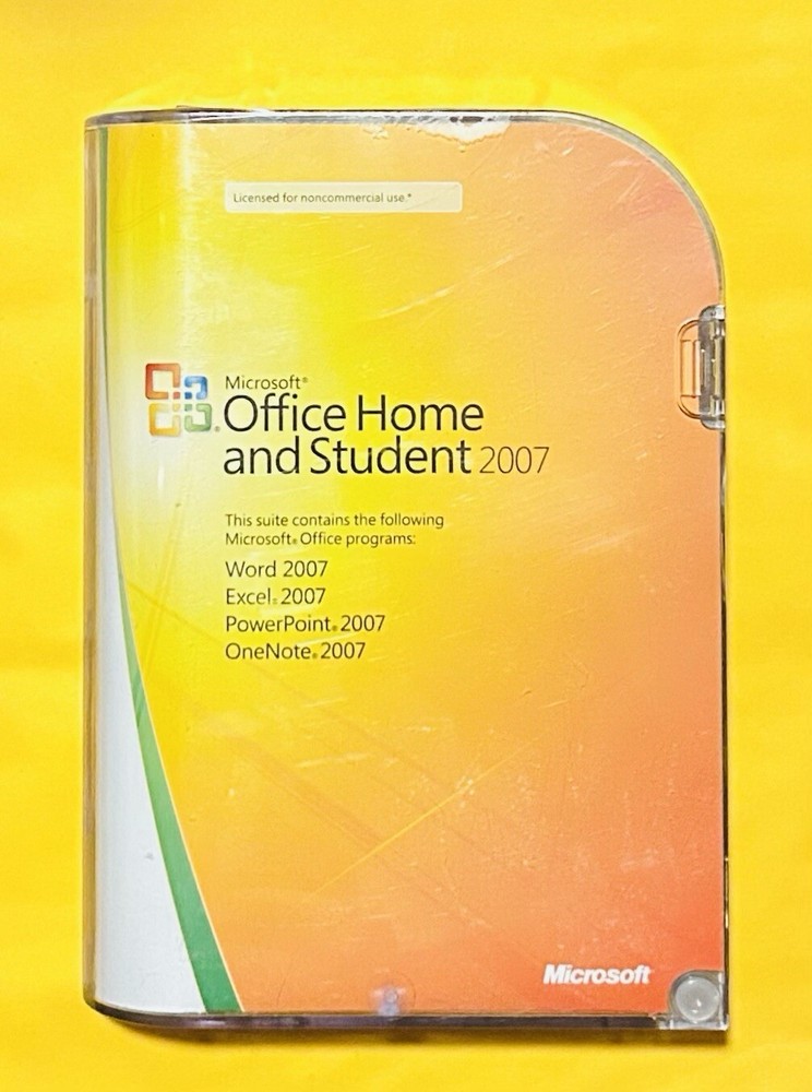 Microsoft Office Home and Student 2007 Complete With Product Key
