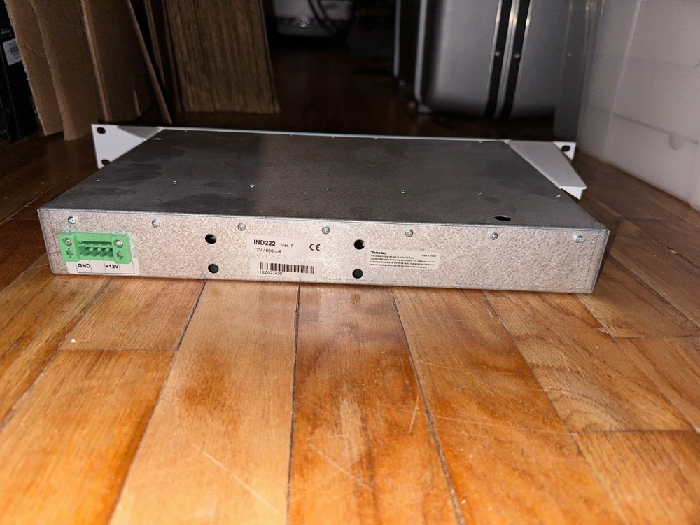 Teleste IND222 MPEG-2 Decoder Standalone CAT5 Multi or Single mode Audio / Video