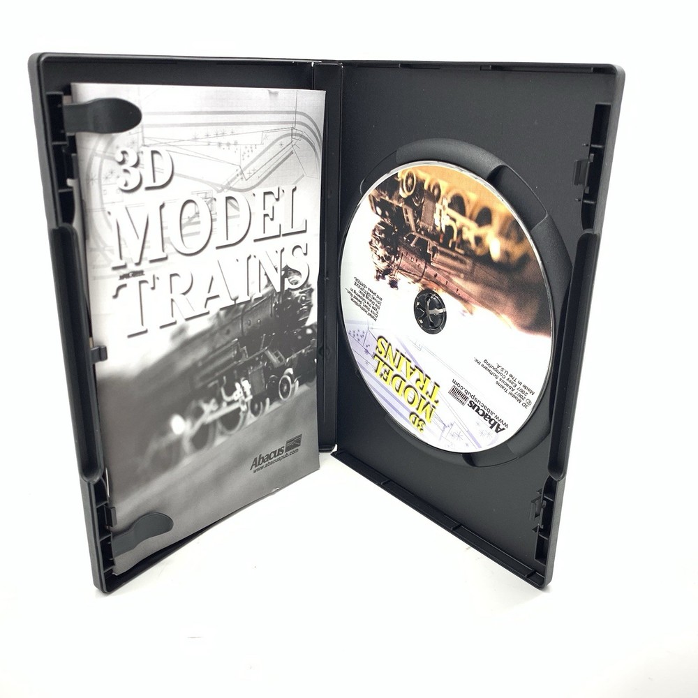 3d Model Trains Design Software by Abacus for PC 2007 Simulator