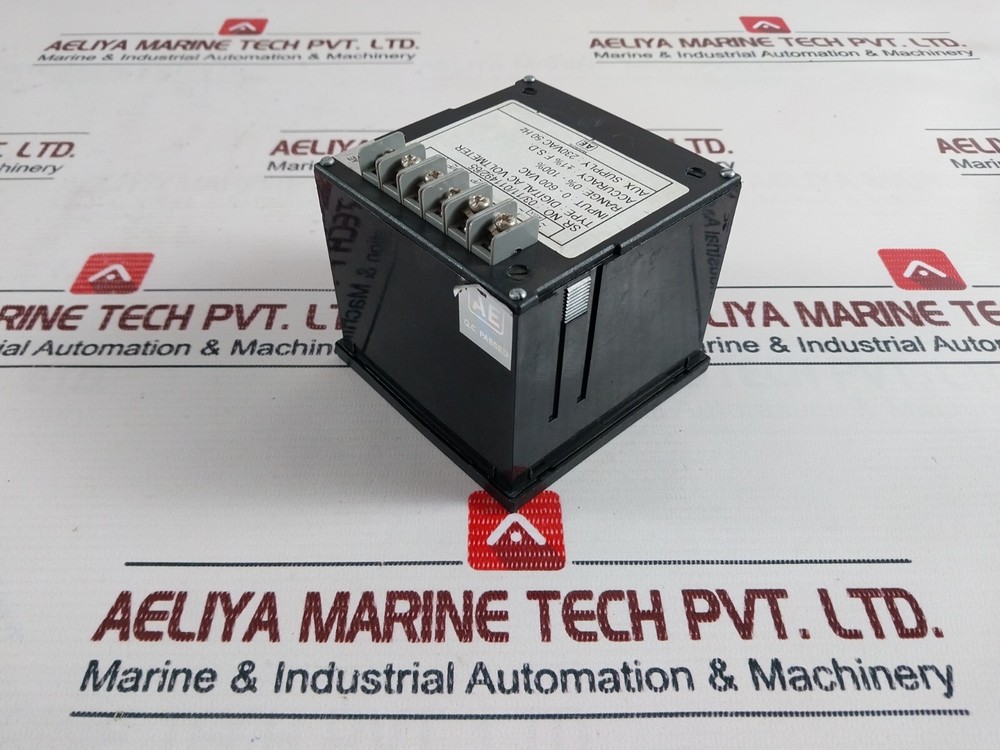 AE Digital AC Single Phase Voltmeter 0-600 Vac