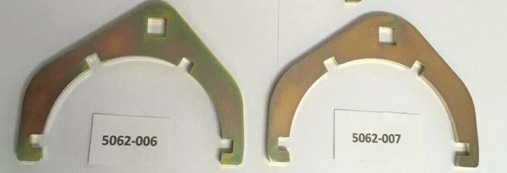 6 TAB SHOWER DRAIN WRENCHES, 2 WRENCH SET 2 SIZES