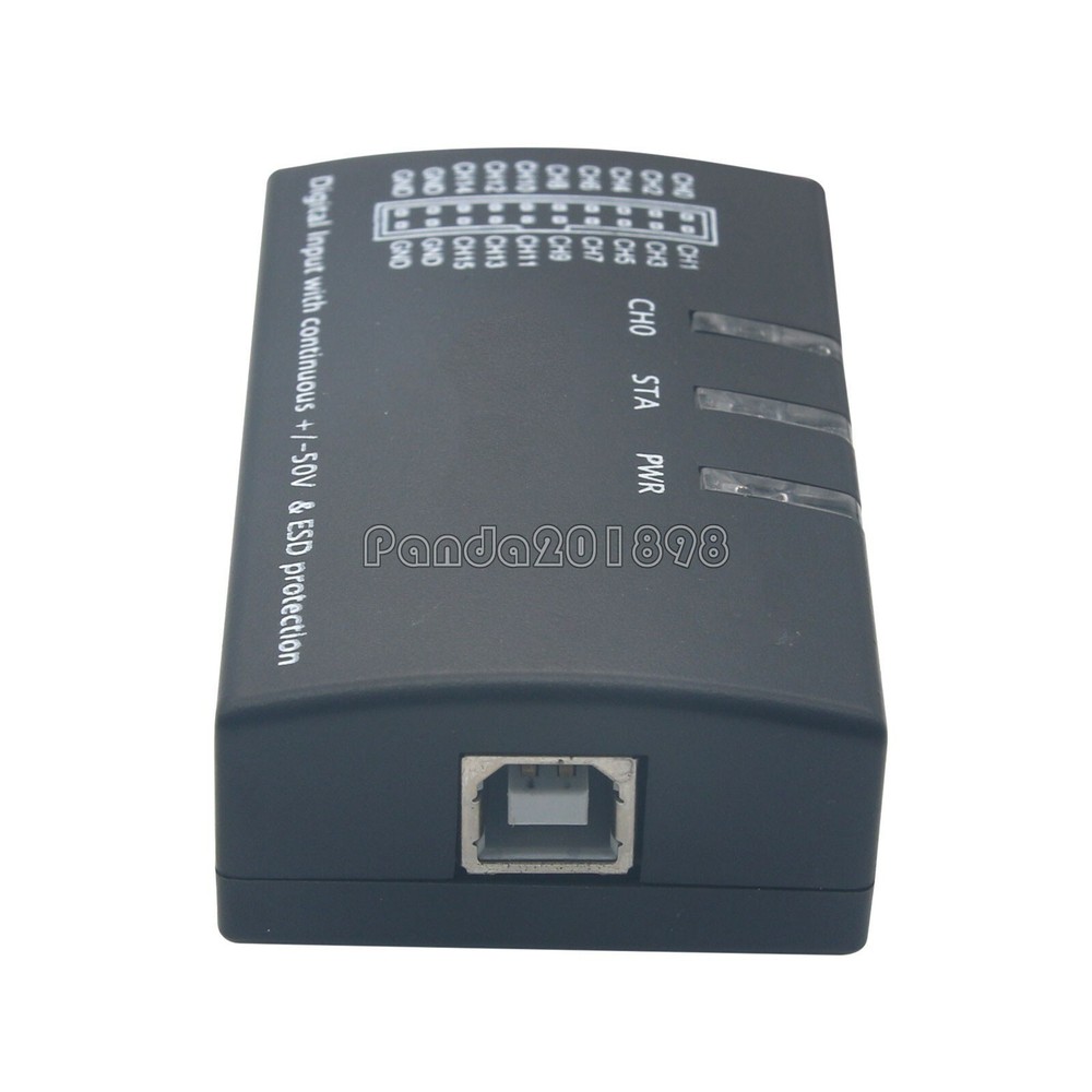 Mini 16 Logic Analyzer USB 100M Max Sample Rate 16CH Version 1.1.34 USA-ship
