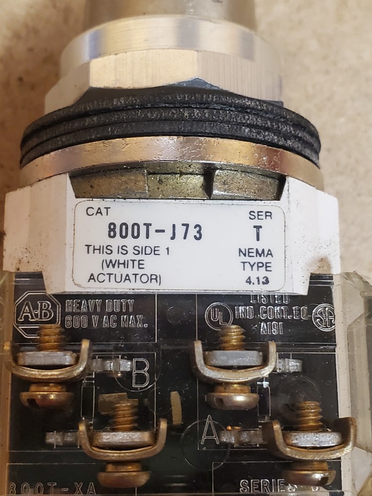 Allen Bradley 800T-J73 Operator For Selector