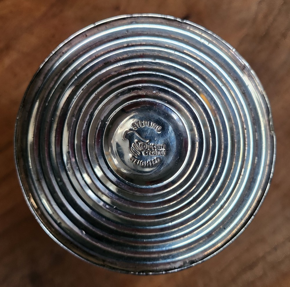 Solid Silver Small Candlestick