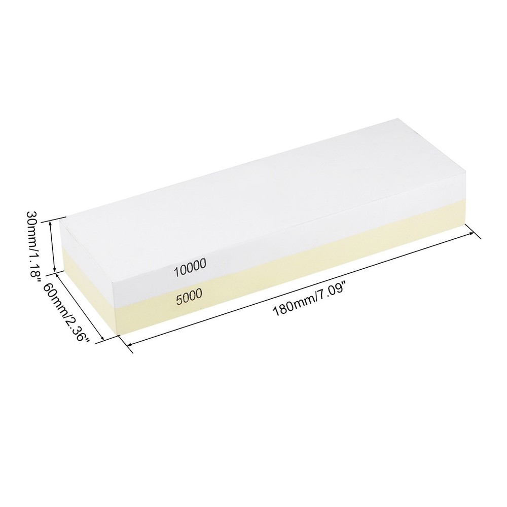 Double-Sided Whetstone Knives Sharpener Sharpening Stone 5000/10000 Grit