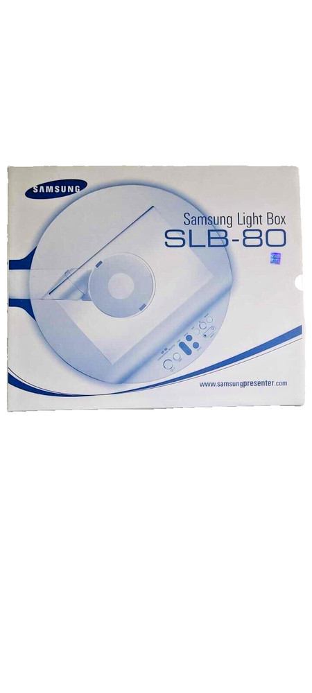 SAMSUNG Light Box SLB-80 Digital PRESENTER, to use on  UF-80 visual presenter