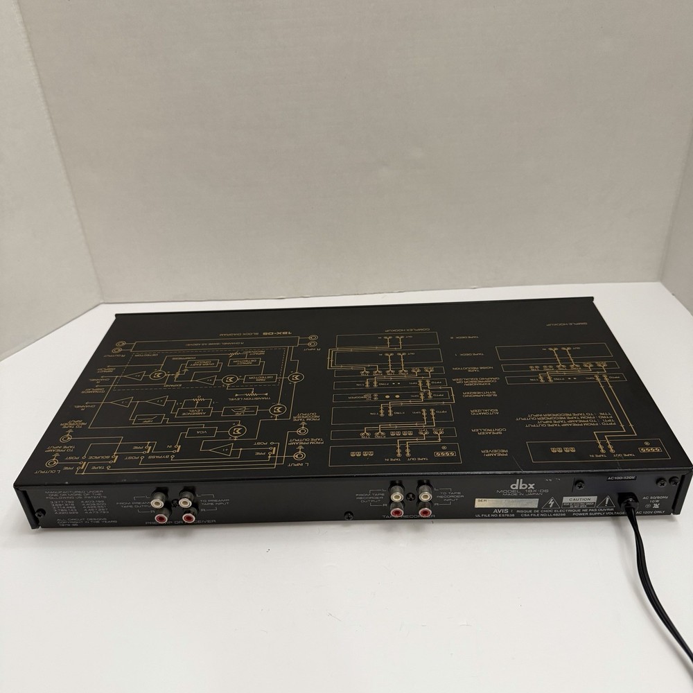 dbx 1BX-DS Dynamic Range Expander Processor Tested Working Vintage Japan