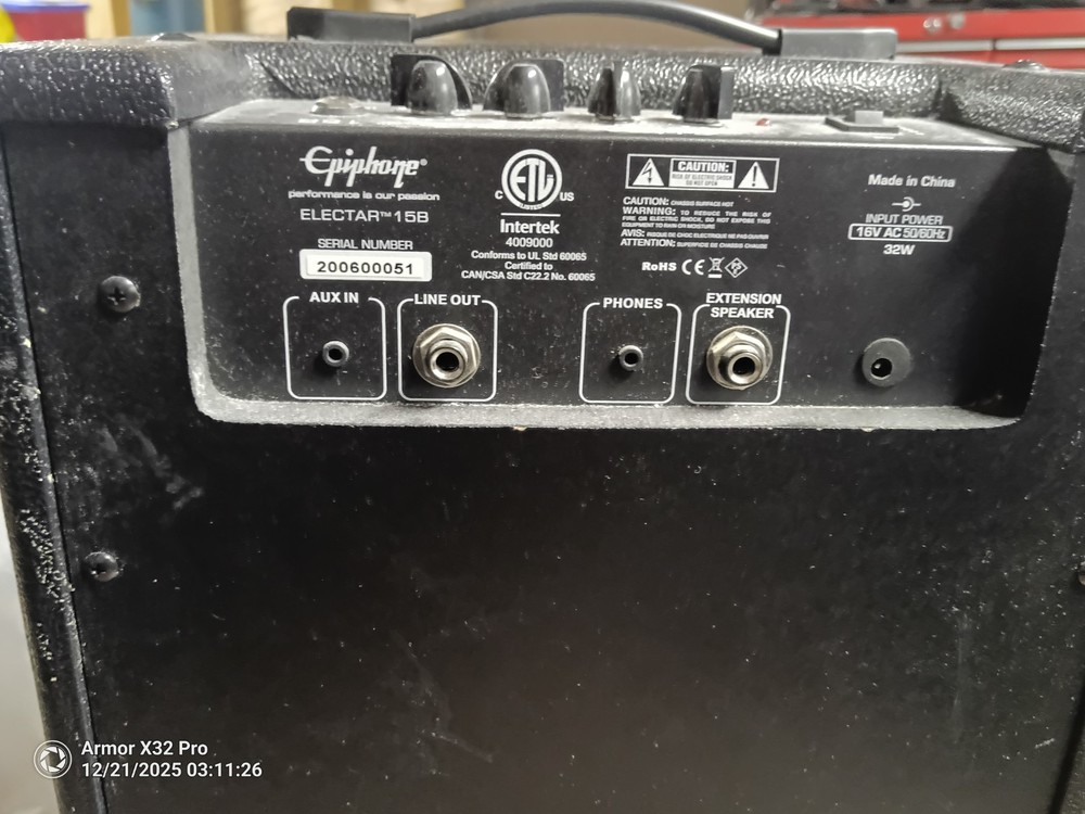 Electar 15b Guitar Amp