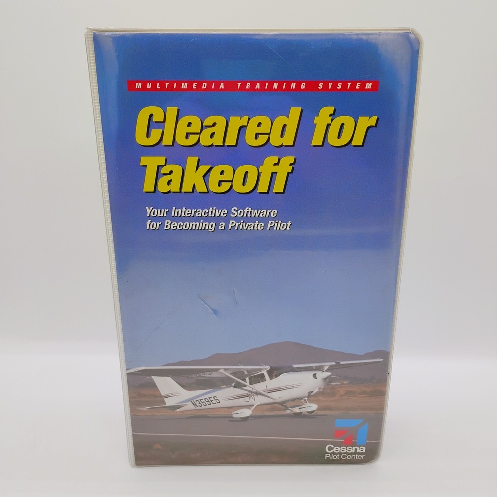 Cessna Private Pilot Cleared For Take Off Multimedia Training 29 Discs
