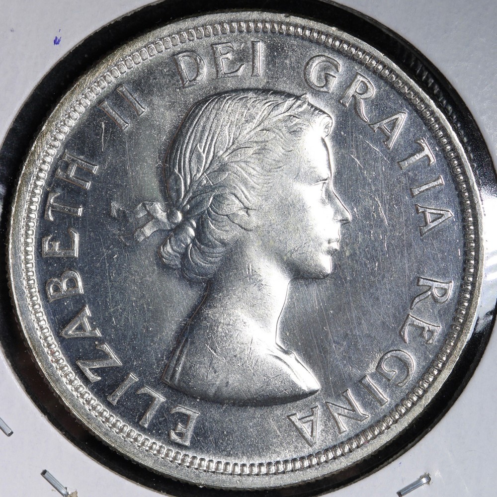 1953 Canada SILVER One Dollar BU *UNCIRCULATED* MS E392 AITHP