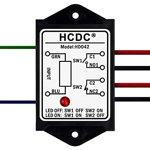 DPST 1NO 1NC 8 Amp Power Relay Module () AC/DC 12V