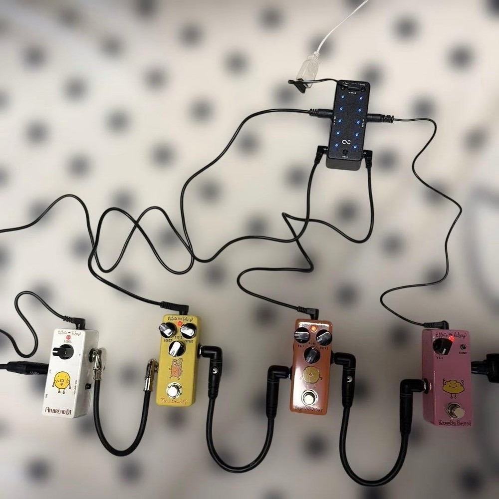 Effects Bakery 4 Pedals & DC Porter Set with Cables