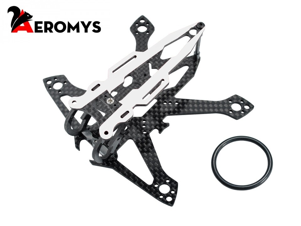 Microheli AEROMYS 100 Racing Frame Kit (WHITE)
