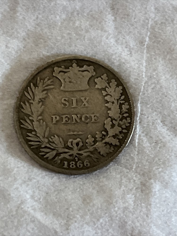 Great Britain 1866 Six Pence