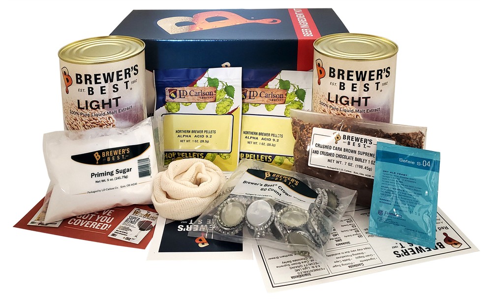 Brewer's Best Red Ale Ingredient Kit for Home Brew Beer Making