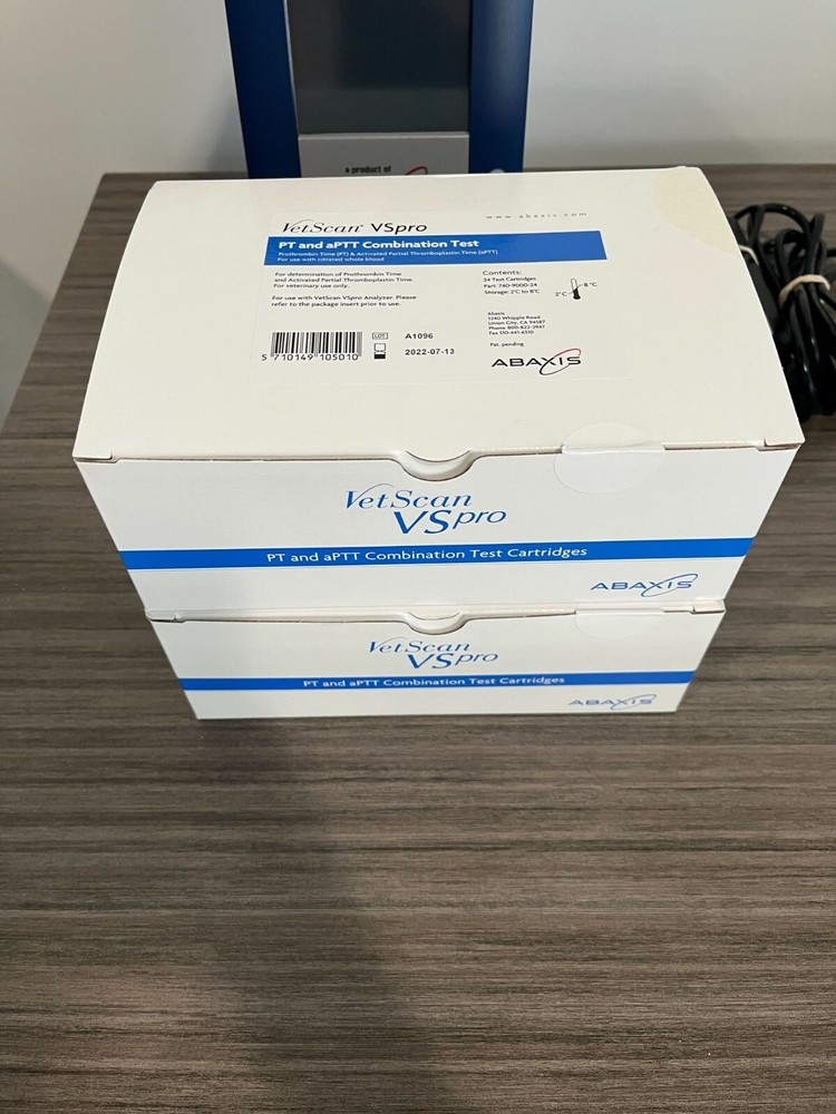 VETSCAN® VSpro Coagulation Analyzer + 2 Boxes of 24 Tests included