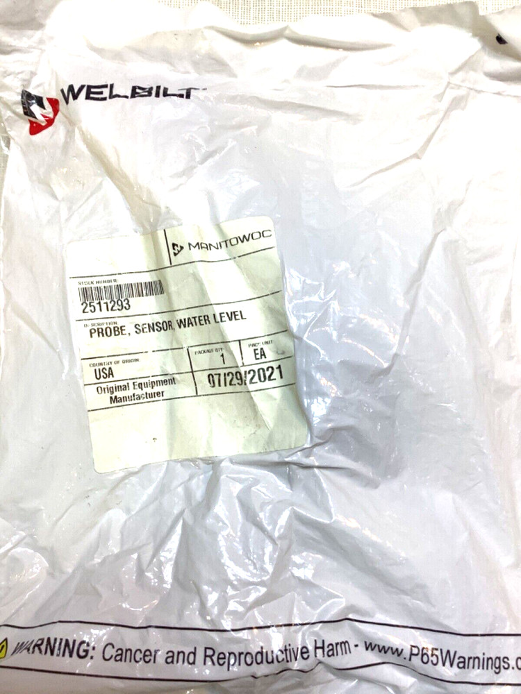 Welbuilt Manitowoc Water level probe sensor 2511293 , new