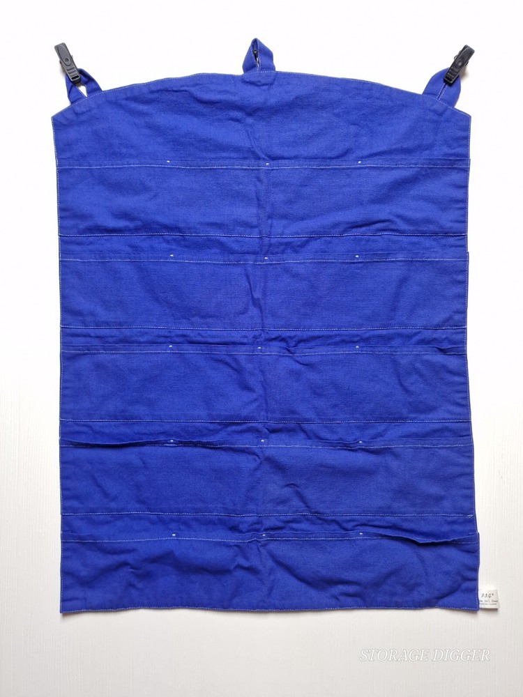 PJG Pocket Peeper Accessory Organizer Kids Navy Blue Wall Hanging Rectangular