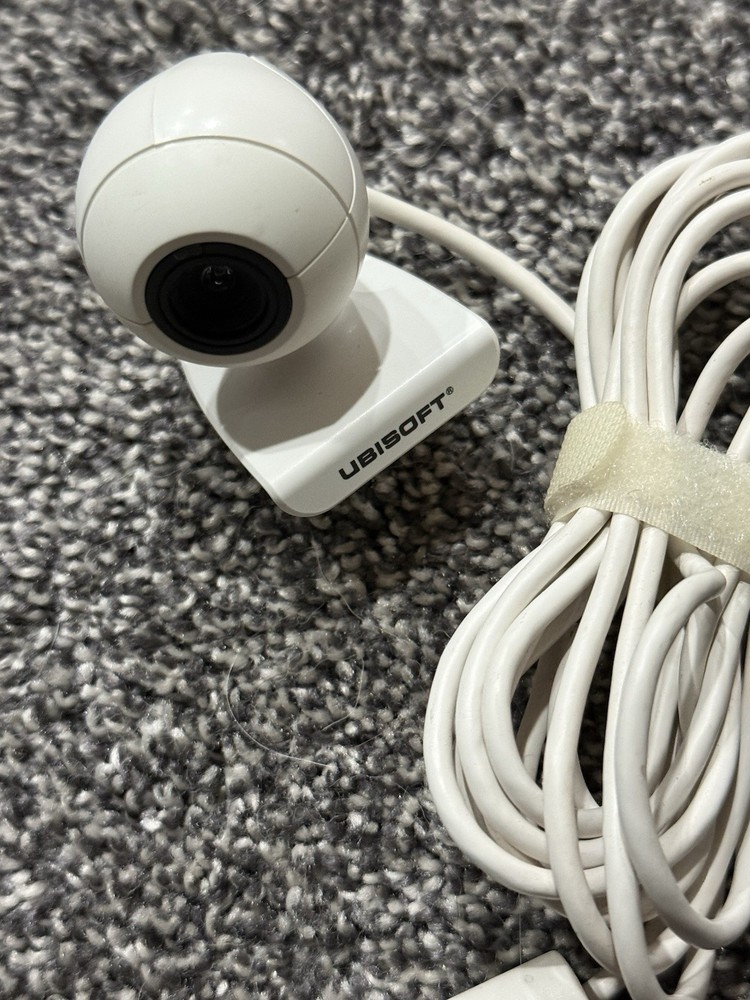 Nintendo Wii Ubisoft Hercules Camera USB WC04 White Motion Tracking Webcam