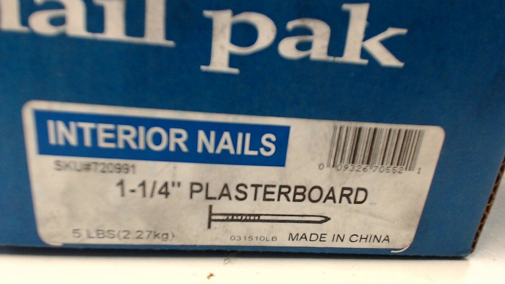 Do it nail pak 5lbs 1-1/4 plasterboard 750991