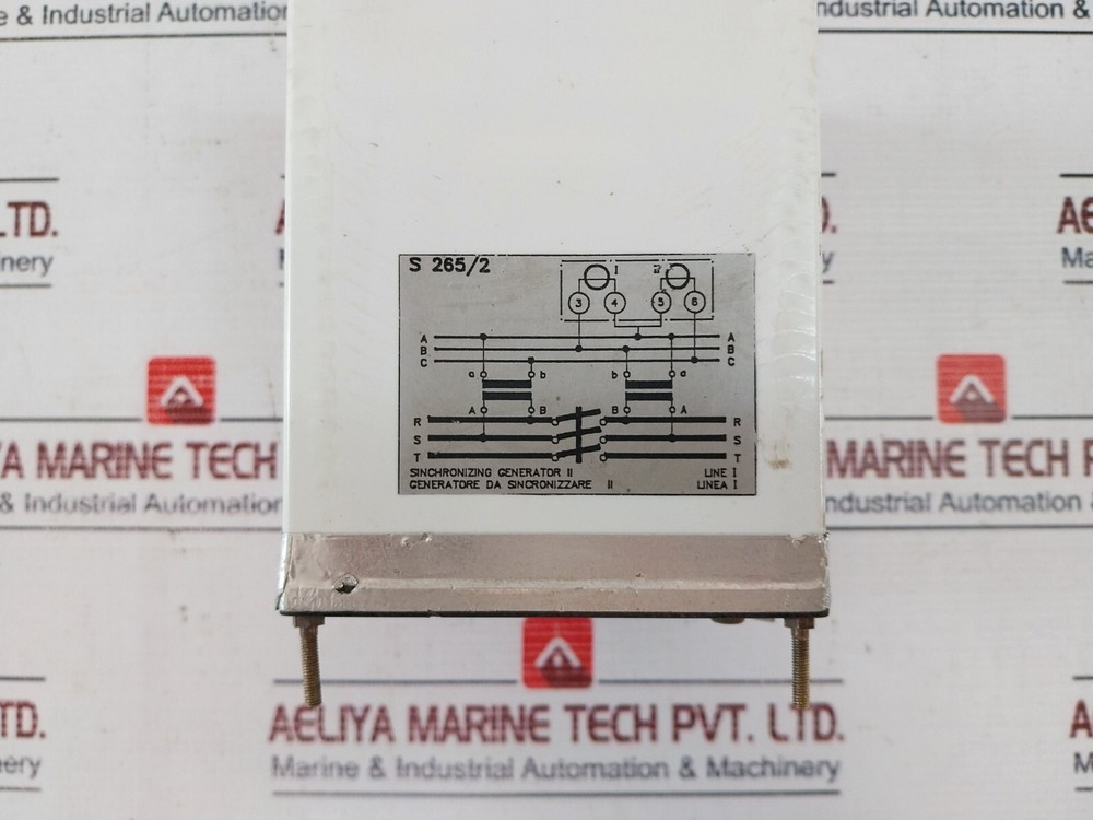 IME S265/2 Sinchronizing Generator II Double Voltmeter