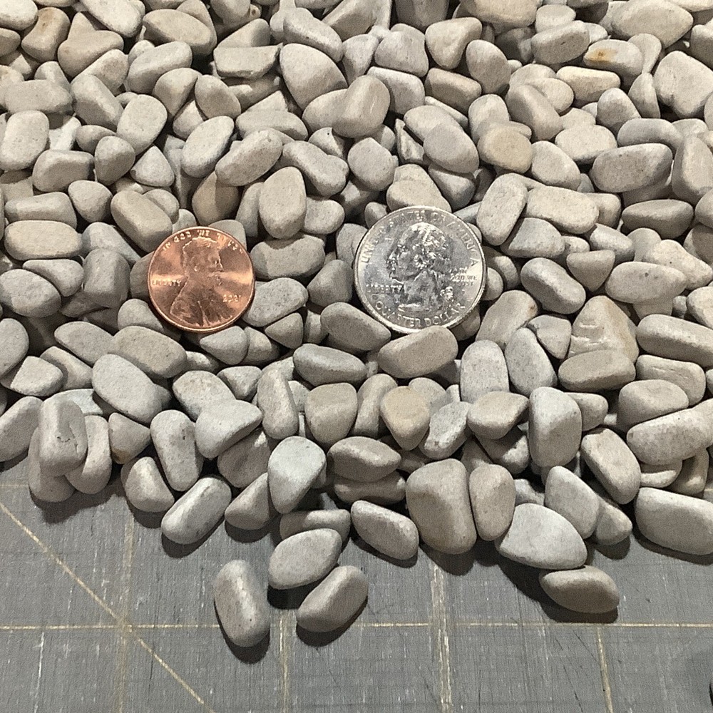 6 Lbs. Tumbling Media Smooth Rounded Stones INV-JDJ093