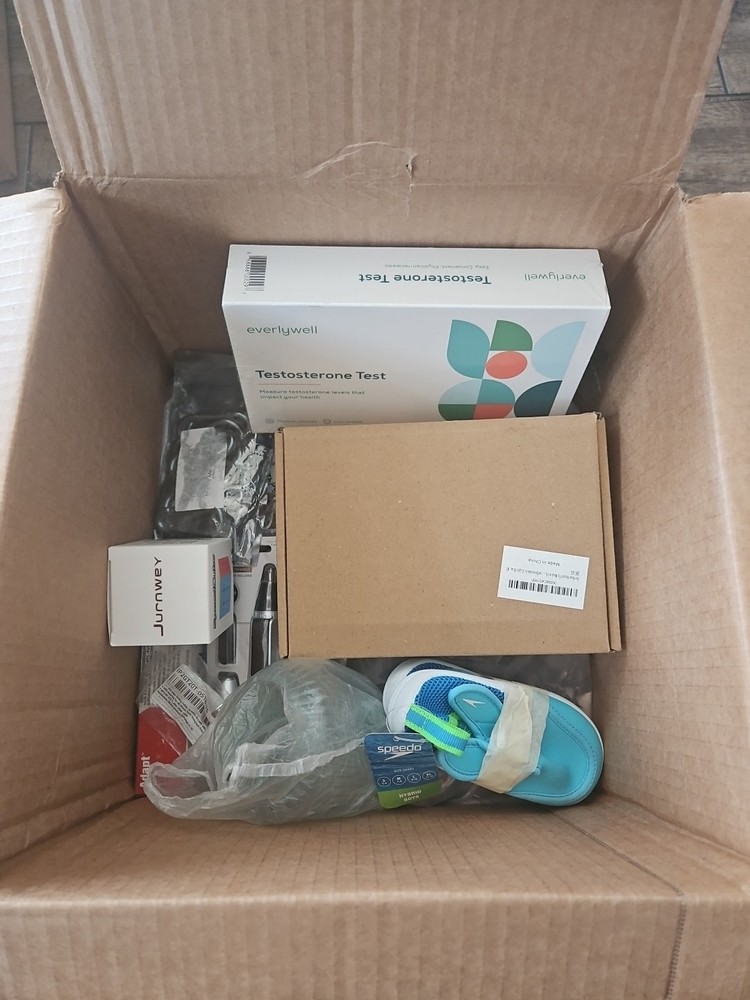Overstock Box General Merchandise Amazon Target Walmart Etc Over 100.00 Value!