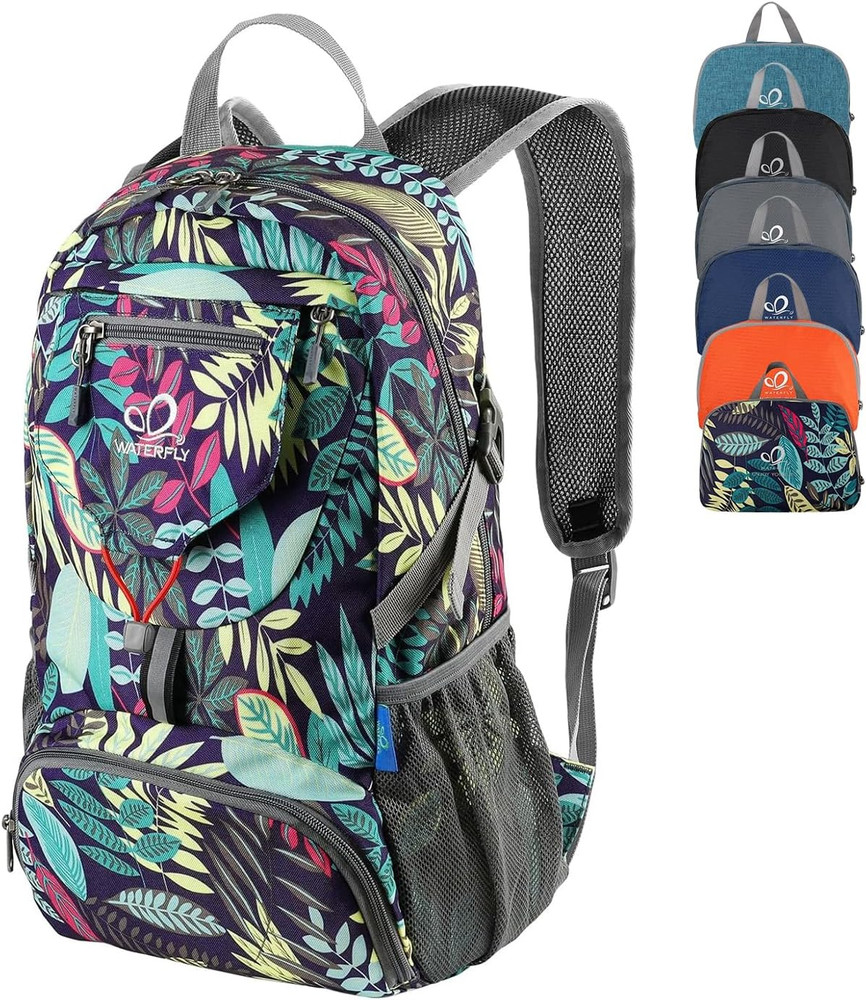 Small Lightweight Packable Backpack: 20L Ultra Light Foldable Travel Hiking Camp