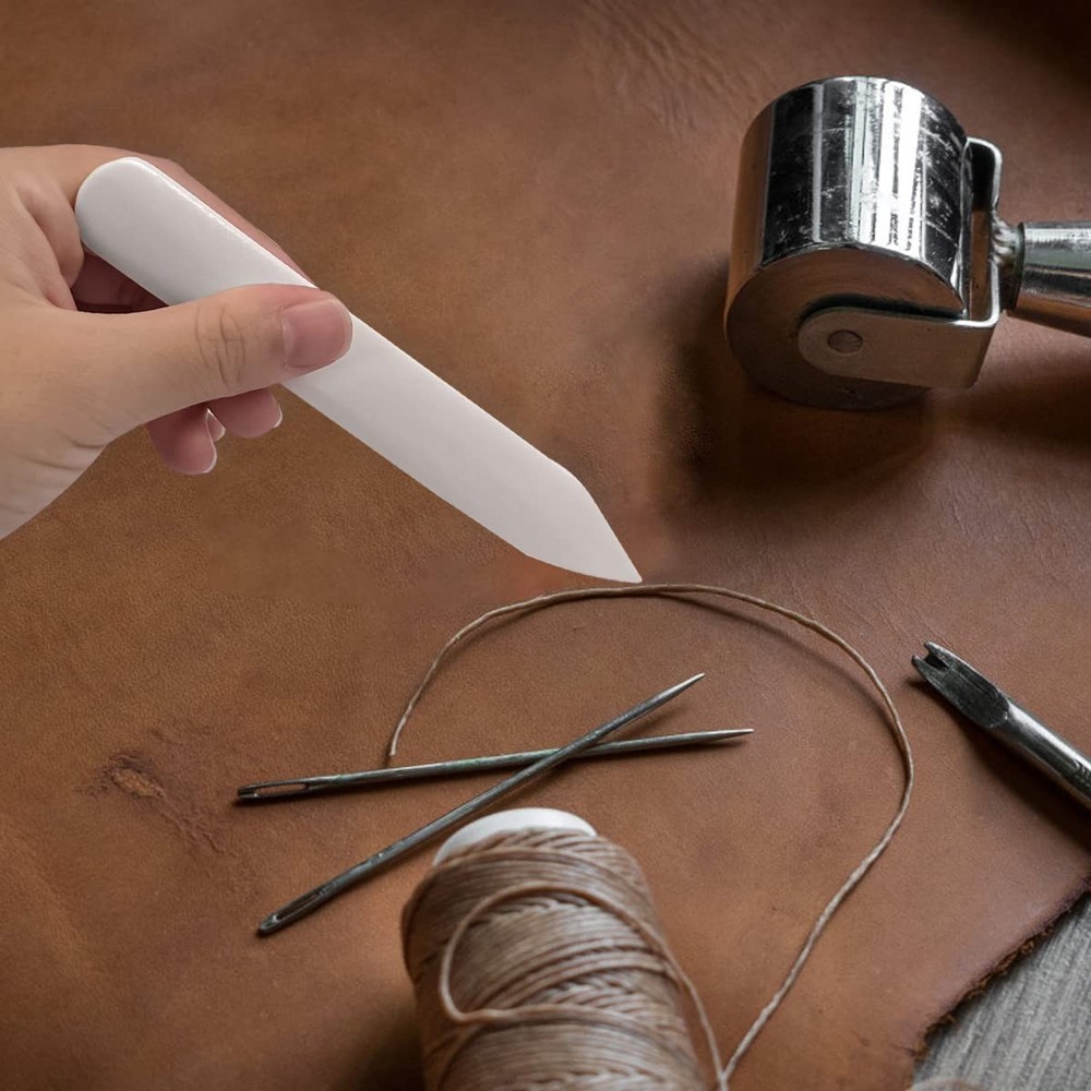 Genuine Bone Folder 2PCS Paper Creaser Bookbinding Tool Scoring Kit for Lette...