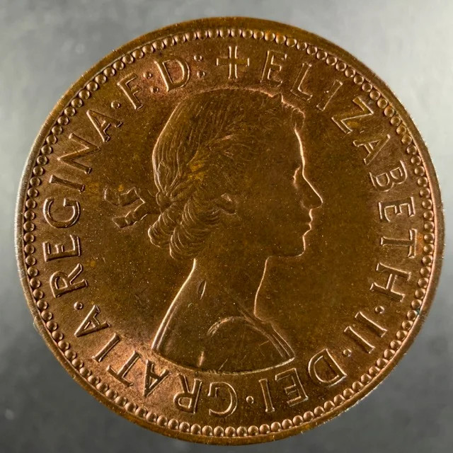 1965 Great Britain Half Penny Choice Example Elizabeth II Bronze