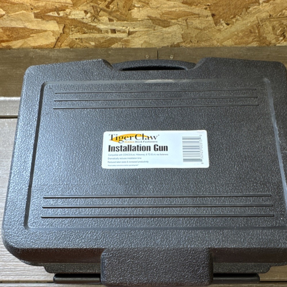 TigerClaw Installation Gun and case