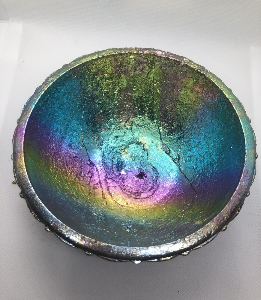 Bismuth Crystal Candy dish/bowl
