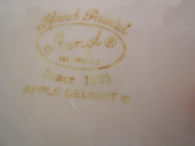 Stangl Apple Delight Pitcher Pottery Trenton NJ