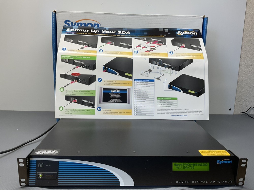 Symon Digital Appliance SDA-710/ GAR868
