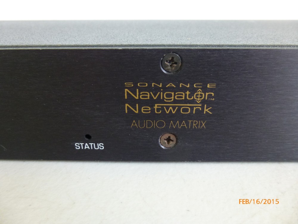Sonance Navigator Network Audio Matrix As Is Not Tested