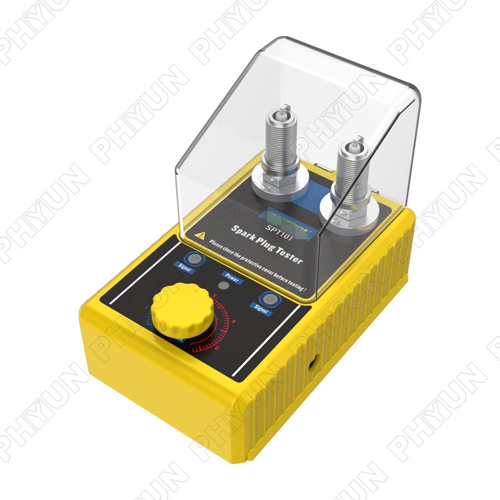 Spark Plug Tester Dual Hole Diagnostic Tool 12V Car Gasoline Ignition Analyzer