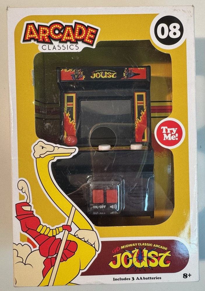 Arcade Classics Joust Retro Mini Arcade Game by Basic Fun.