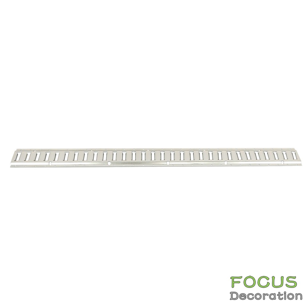 For Trucks Vans 5' E Track Tie Down Rail Secure Cargo Sliver Galvanized 4 Pcak