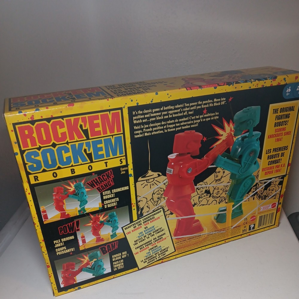 Rock 'em Sock 'em Robots Game 2021