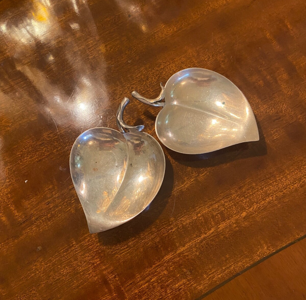 vintage Tiffany & Co sterling silver leaf shape.