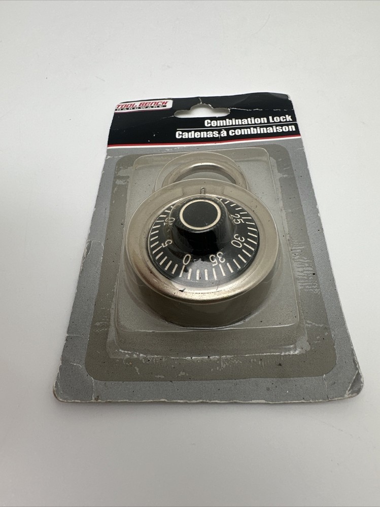 Tool Bench Silver/Black Combination Lock …..17