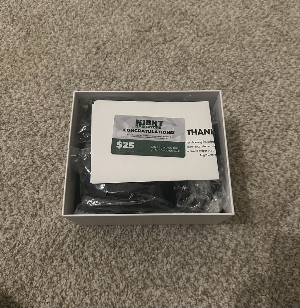 Night Operators Fusion Thermal Imaging Night Vision Scope Black