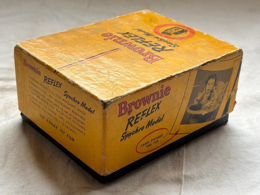 Brownie Reflex Synchro Model Camera with Original Box